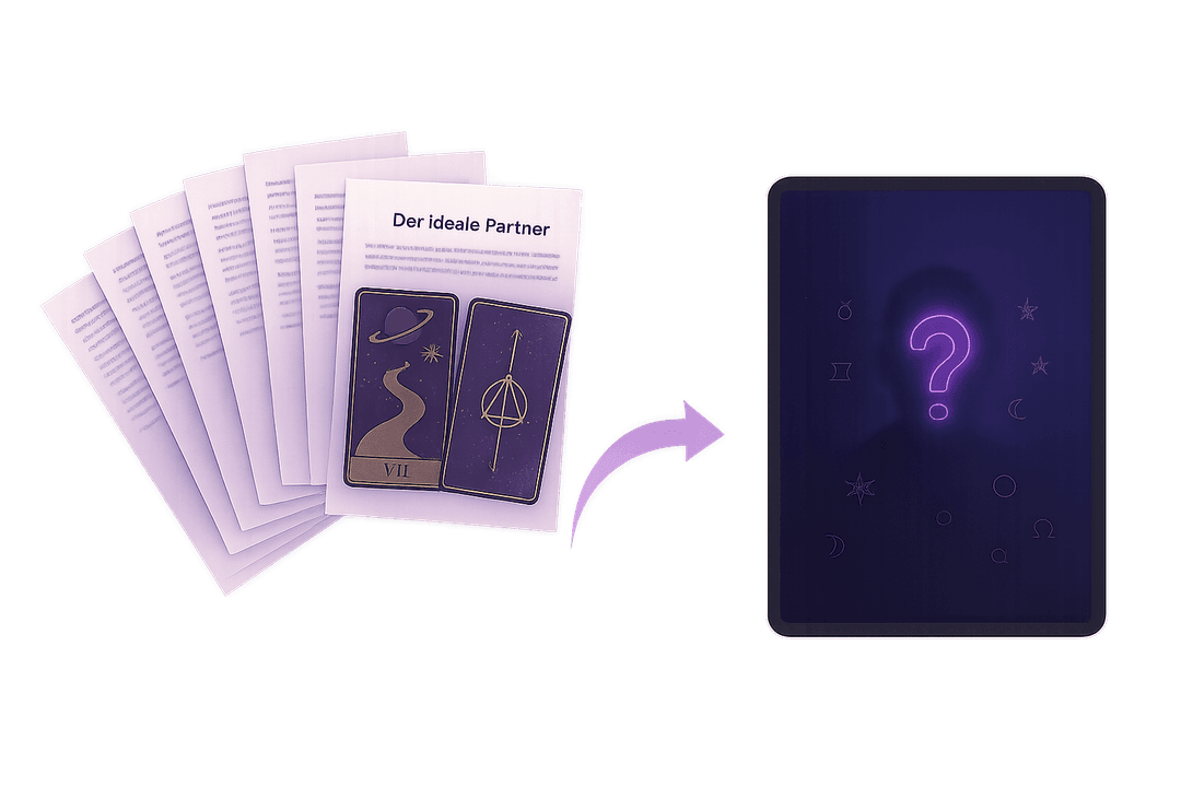 Eine Grafik, die den Seelenpartner-Decoder und die Verbindung darstellt.